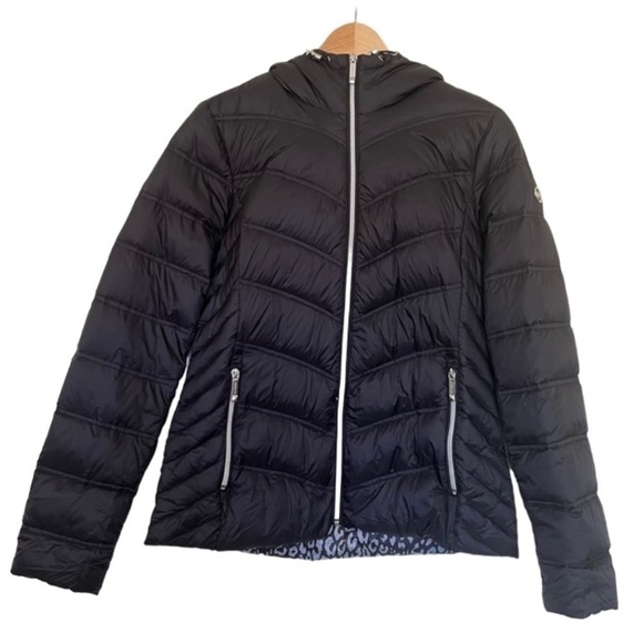 MICHAEL Michael Kors Jackets & Blazers - MICHAEL Kors black quilted nylon packable puffer black jacket Size S